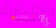 LolaLola FY font download