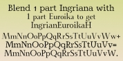 Ingrian Euroika font download