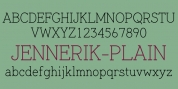 Jennerik font download