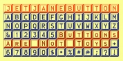 JetJaneButton font download