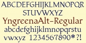 Yngreena font download