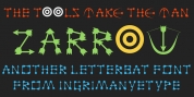 Zarrow font download