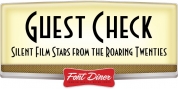 Guest Check font download