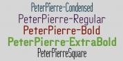 PeterPierre font download