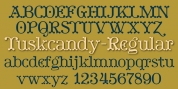 Tuskcandy font download