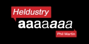 Heldustry font download