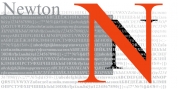 Newton font download