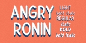 Angry Ronin font download