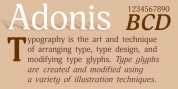 Adonis font download