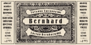 Bernhard font download