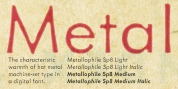 Metallophile Sp8 font download