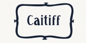 Caitiff font download