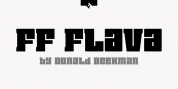 FF Flava font download