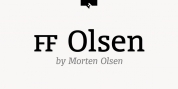 FF Olsen font download