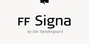 FF Signa Condensed font download