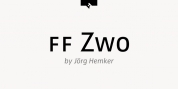 FF Zwo font download