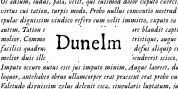 Dunelm font download