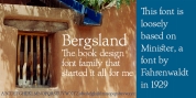 Bergsland Pro font download