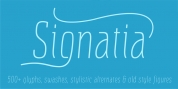 Signatia font download
