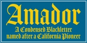 Amador font download