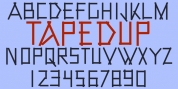TapedUp font download