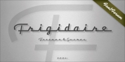 Frigidaire font download