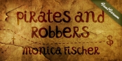 Pirates and Robbers font download