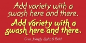Cruz Handy font download
