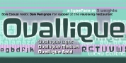 Ovallique font download