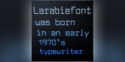 Larabiefont font download