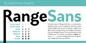 Range Sans font download