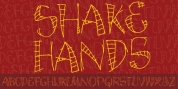 Shake Hands font download