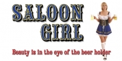 Saloon Girl font download