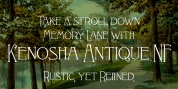 Kenosha Antique NF font download