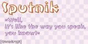 Sputnik font download