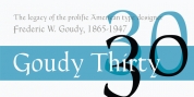 LTC Goudy Thirty font download