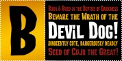 Devil Dog BTN font download