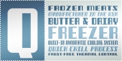 Freezer BTN font download