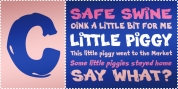 Little Piggy BTN font download
