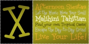 Malihini Tahitian BTN font download