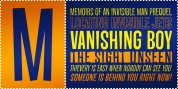 Vanishing Boy BTN font download