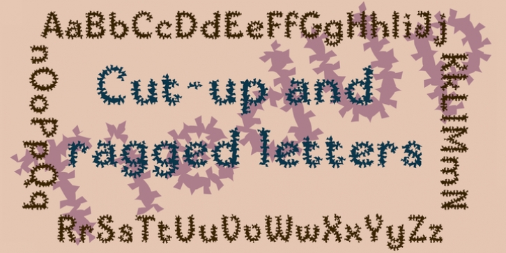 TiedUp font preview