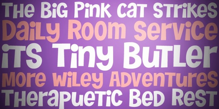 Tiny Butler font preview