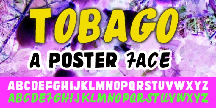 Tobago font preview