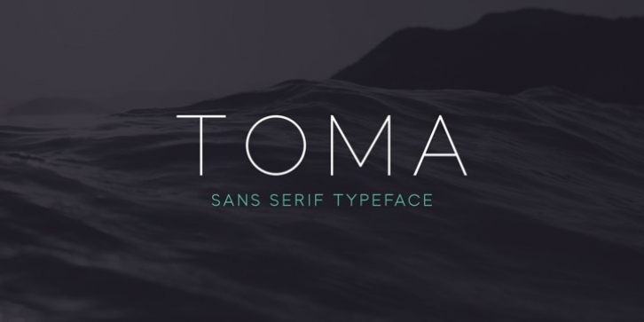 Toma Sans font preview