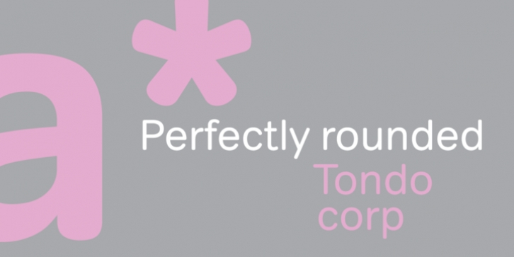 Tondo Corp font preview