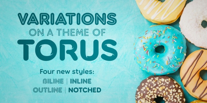 Torus Variations font preview