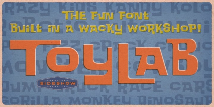 Toylab font preview