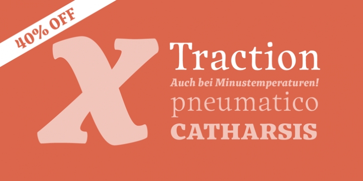 Traction font preview