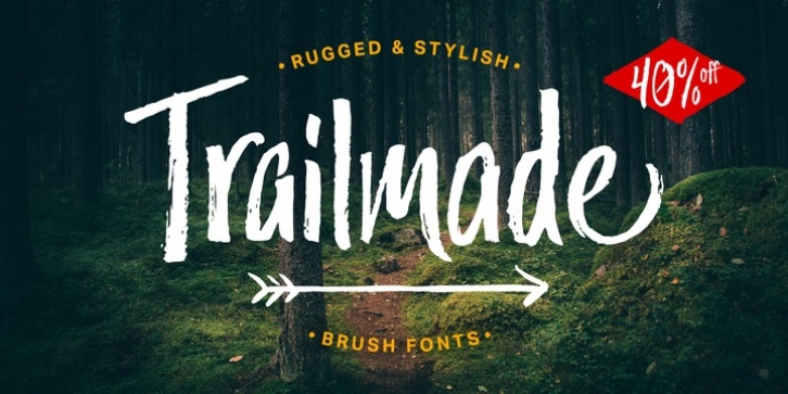 Trailmade font preview